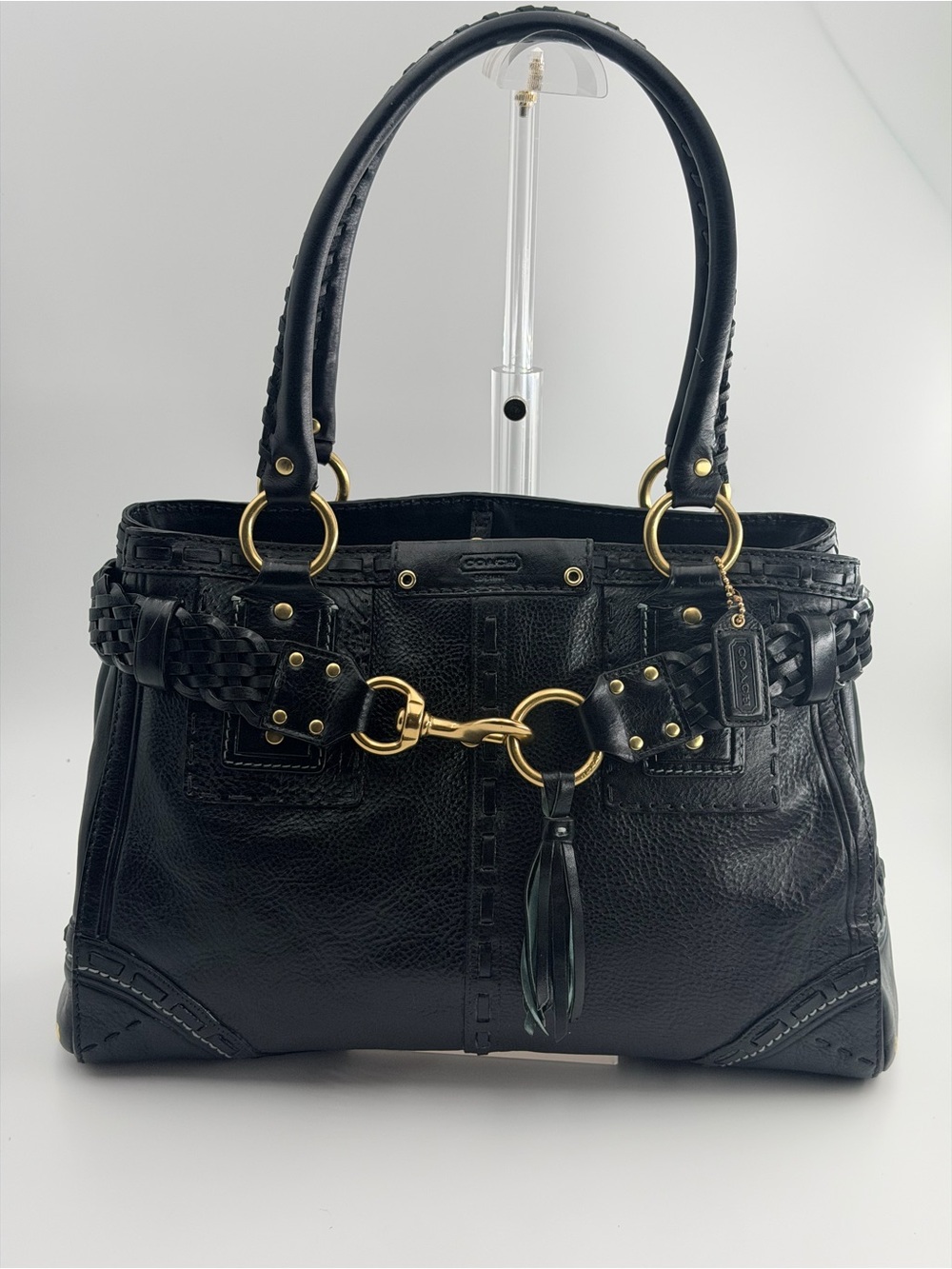 RARE VINTAGE Coach Hamptons Limited Edition Braided Carryall (Style 9290)